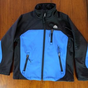 Youth Snozu Fleece Lined Soft Shell Jacket Sm 7/8